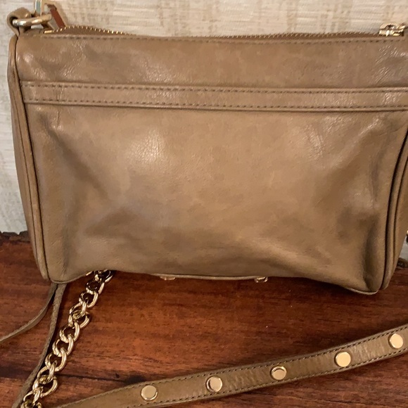 Rebecca minkoff Taupe leather crossbody 81/2 wide - Picture 4 of 9